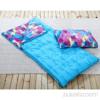 ***DISCONTINUED*** VCNY Home 2-Piece Riley Sleeping Bag with Plush Pillowcase, Multiple Colors Available   563466109